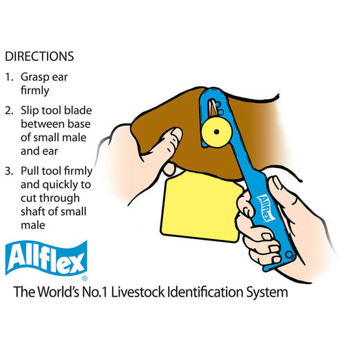 thumbnail image 2 of Goat Ear Tag Remover Cattle Ear Tag Removal Tool 2 of 14